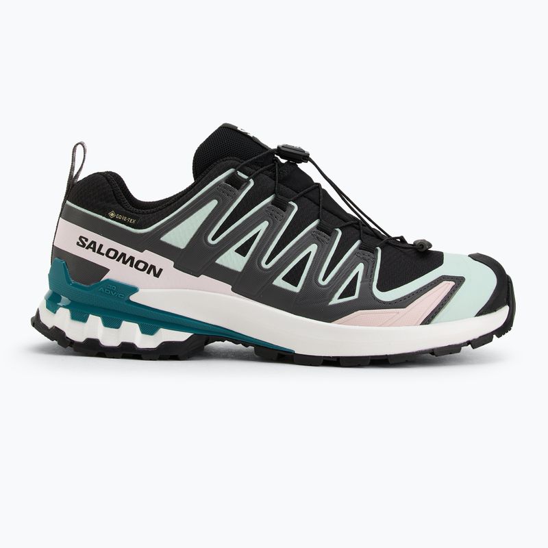 Salomon XA Pro 3D V9 GTX scarpe da corsa donna nero/acqua sbiancata/blu porto 2