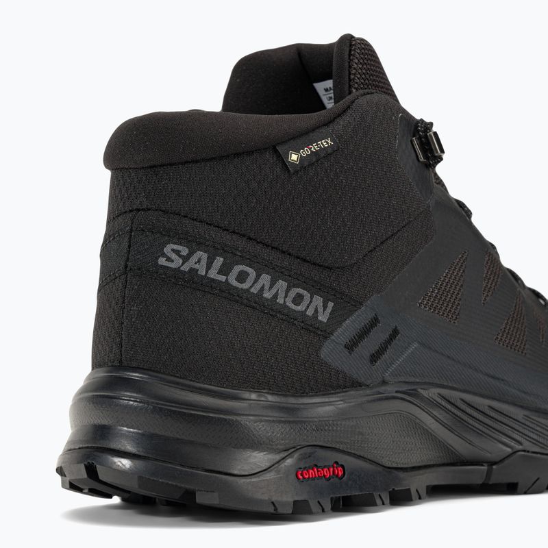 Scarpe da trekking da uomo Salomon Outrise Mid GTX nero/phantom 9