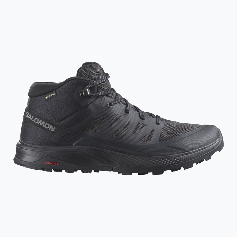 Scarpe da trekking da uomo Salomon Outrise Mid GTX nero/phantom 12