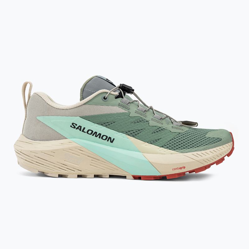 Scarpe da corsa da donna Salomon Sense Ride 5 lily/rainy day/bleached aqua 2