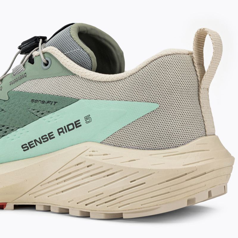 Scarpe da corsa da donna Salomon Sense Ride 5 lily/rainy day/bleached aqua 12