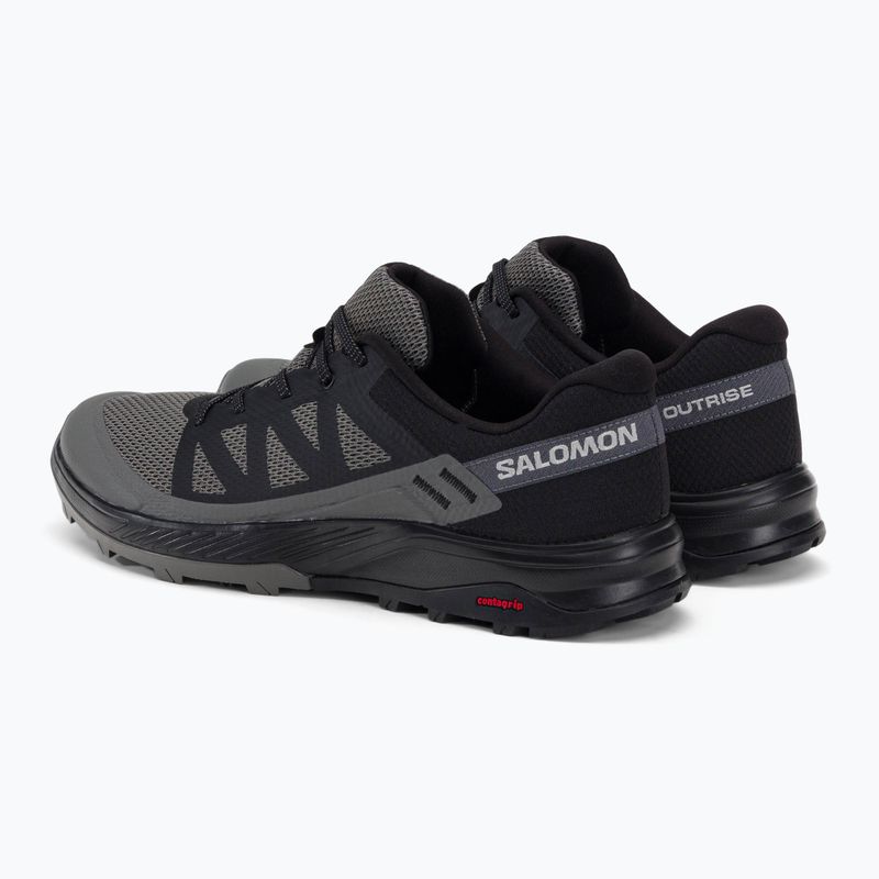Scarponi da trekking da uomo Salomon Outrise nero/pewter/nero 3