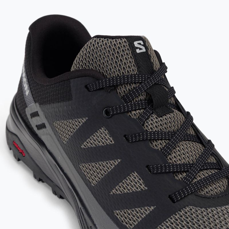 Scarponi da trekking da uomo Salomon Outrise nero/pewter/nero 8