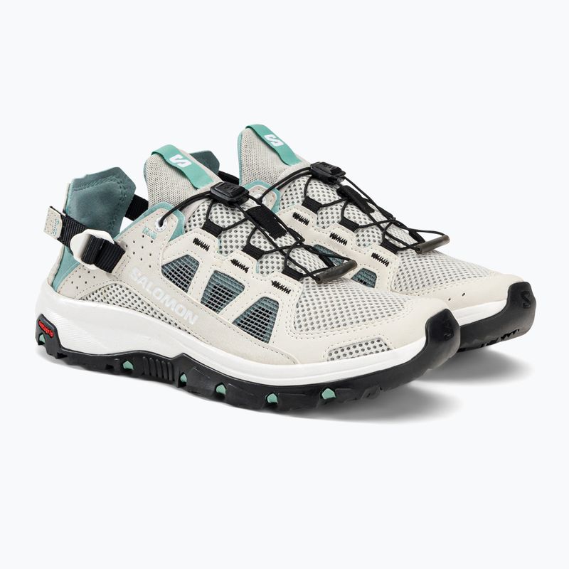 Salomon Techamphibian 5 lunroc/aqua/bianco scarpe da acqua da donna 4