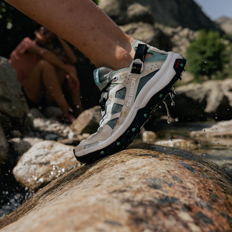 Salomon Techamphibian 5 lunroc/aqua/bianco scarpe da acqua da donna 18
