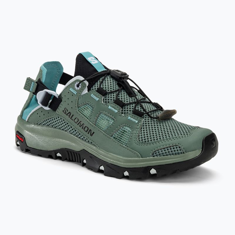 Salomon Techamphibian 5 scarpe da acqua da donna con corona d'alloro/ghiaccio artico/blu marino