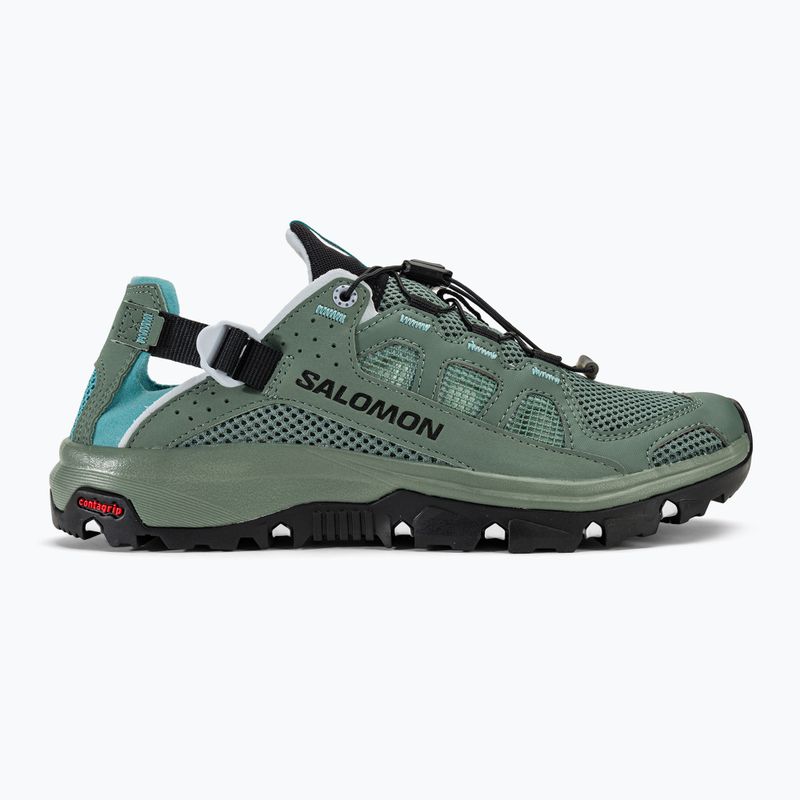 Salomon Techamphibian 5 scarpe da acqua da donna con corona d'alloro/ghiaccio artico/blu marino 2