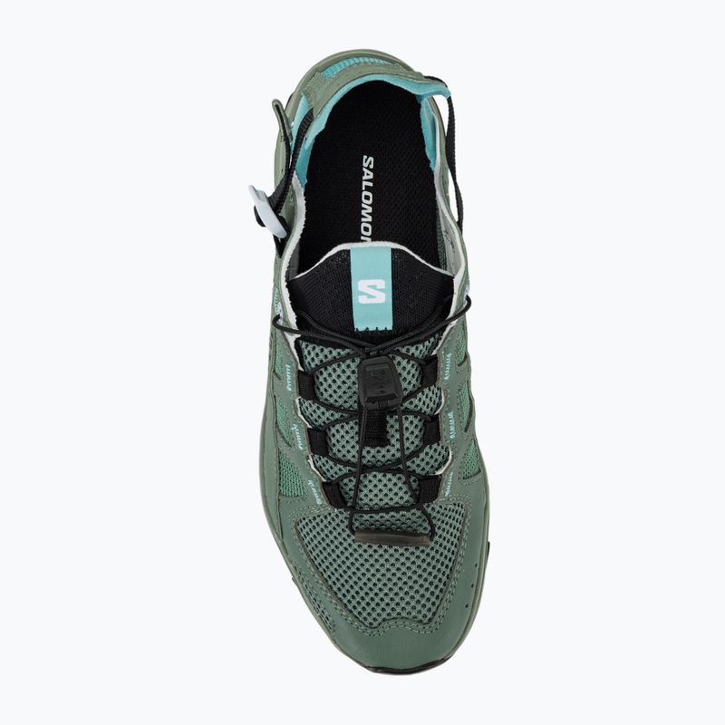 Salomon Techamphibian 5 scarpe da acqua da donna con corona d'alloro/ghiaccio artico/blu marino 8