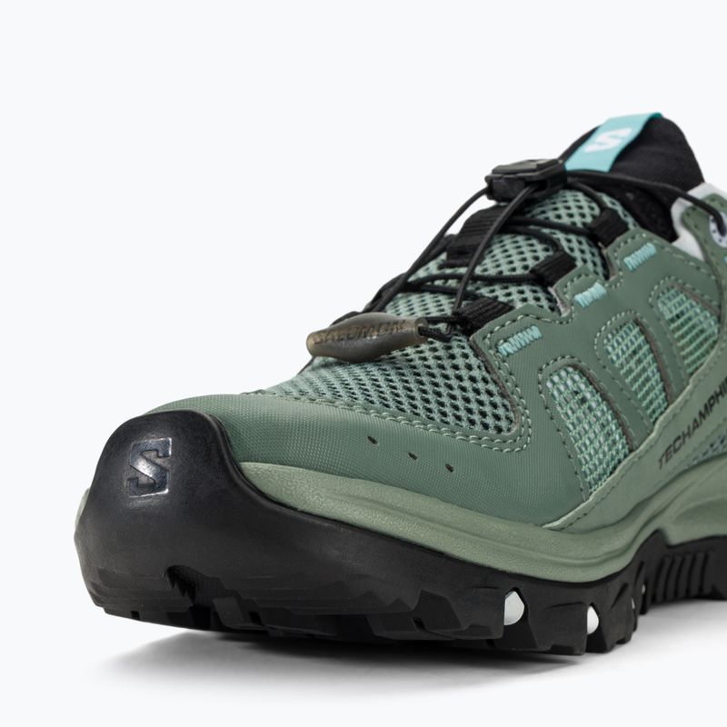 Salomon Techamphibian 5 scarpe da acqua da donna con corona d'alloro/ghiaccio artico/blu marino 10