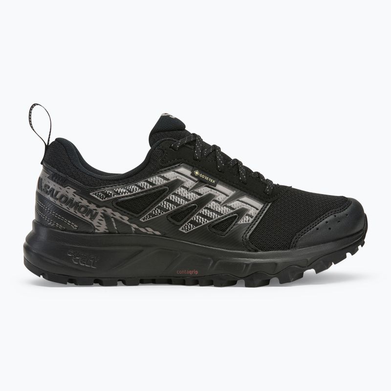 Scarpe da corsa da donna Salomon Wander GTX nero/plum kitten/gull 2