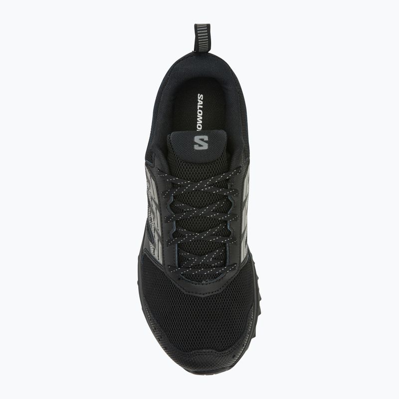 Scarpe da corsa da uomo Salomon Wander nero/bianco/grigio ghiaccio 5