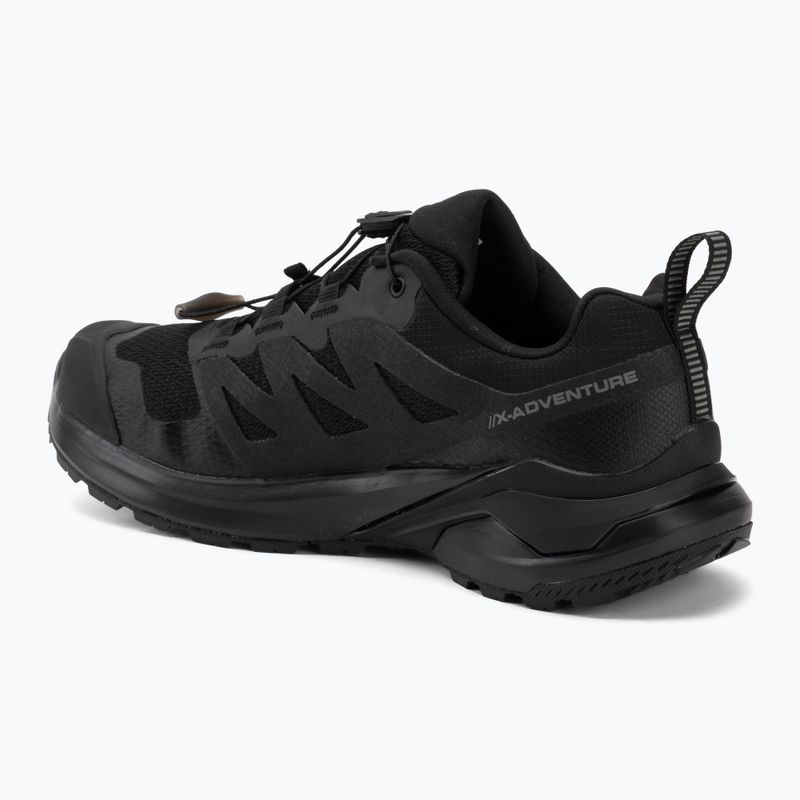 Scarpe da trekking uomo Salomon X-Adventure GTX Black/Black/Black 3