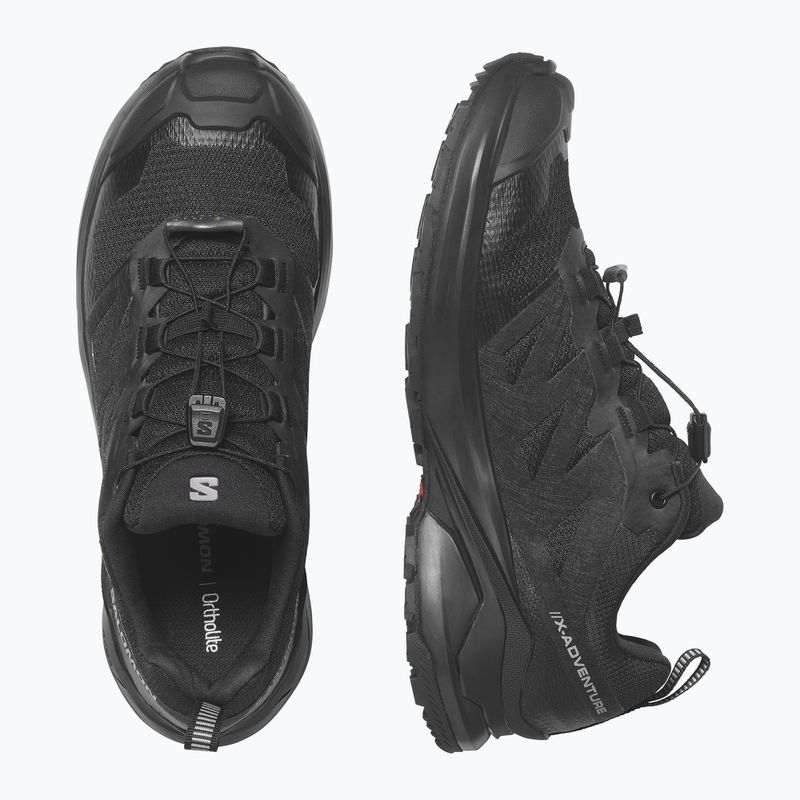 Scarpe da trekking donna Salomon X-Adventure GTX Black/Black/Black 3