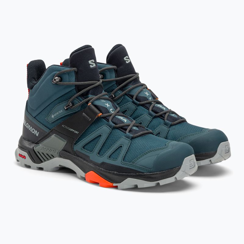 Scarpe da trekking da uomo Salomon X Ultra 4 Mid GTX stargazer/nero/s 4