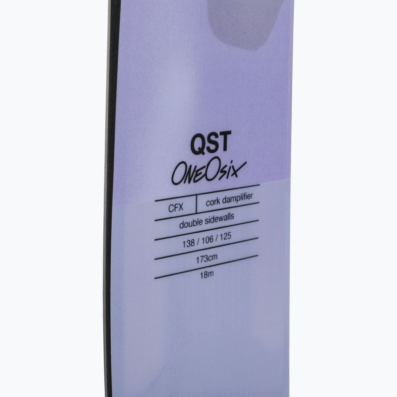 Sci da discesa Salomon QST 106 sweet lavender/flame orange 4