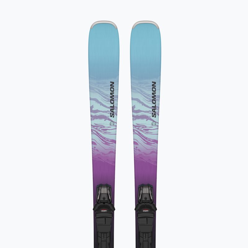 Sci da discesa da donna Salomon Stance W80 + attacchi M10 GW nero/mora/acqua sbiancata 4