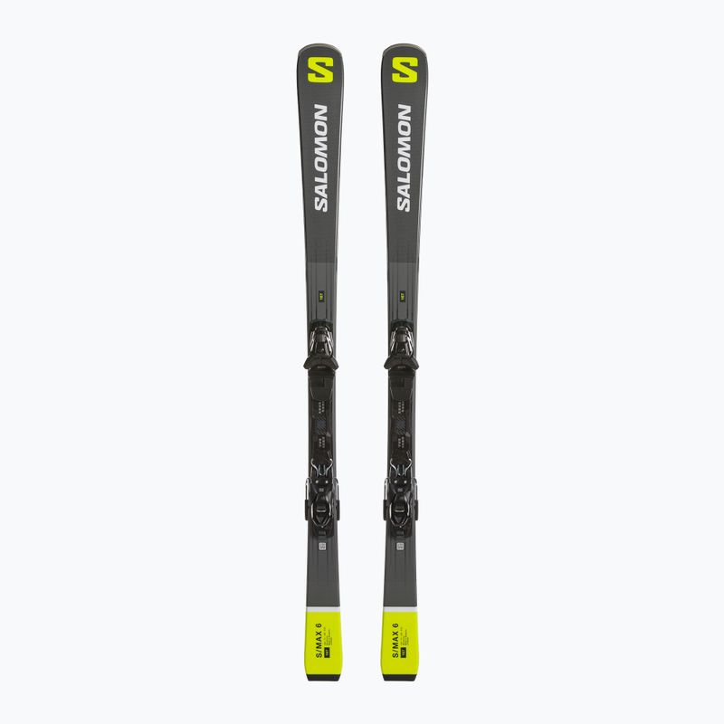 Sci da discesa Salomon S/Max 6 + attacchi M10 GW L80 castelrock/safety yellow/white