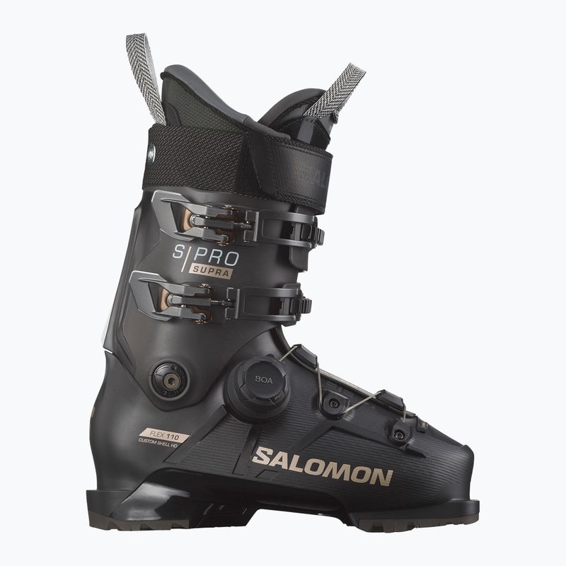 Scarponi da sci da uomo Salomon S Pro Supra Boa 110 nero/beluga/titanio met 6