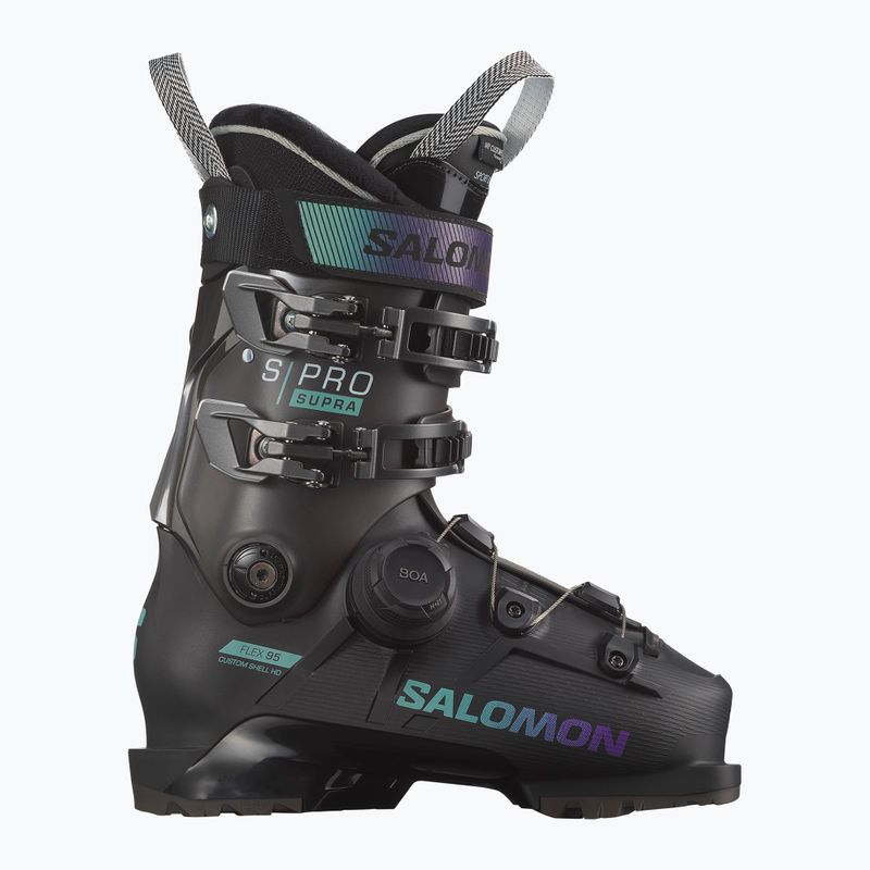 Scarponi da sci da donna Salomon S Pro Supra Boa 95 W nero/beluga/spearmint 6