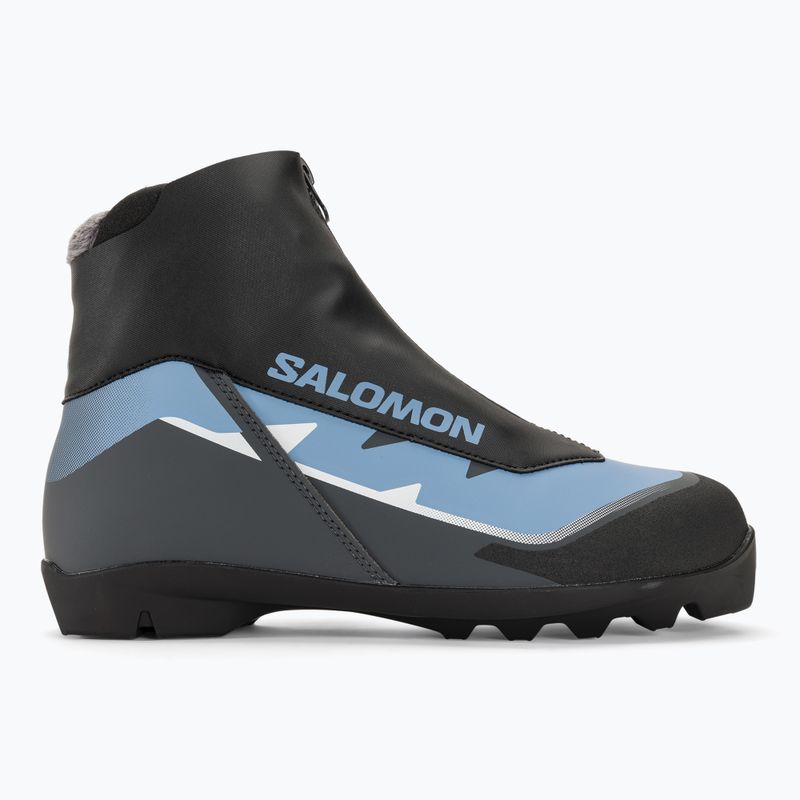 Scarponi da sci di fondo da donna Salomon Vitane nero/castello/blu polvere 2