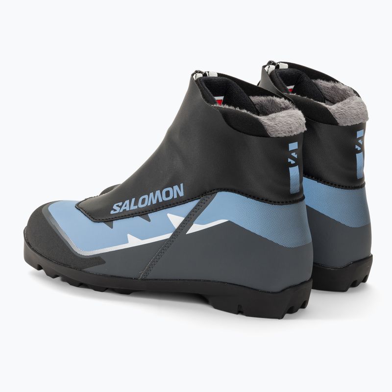 Scarponi da sci di fondo da donna Salomon Vitane nero/castello/blu polvere 3