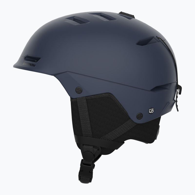 Casco da sci Salomon Husk vestito blu 2