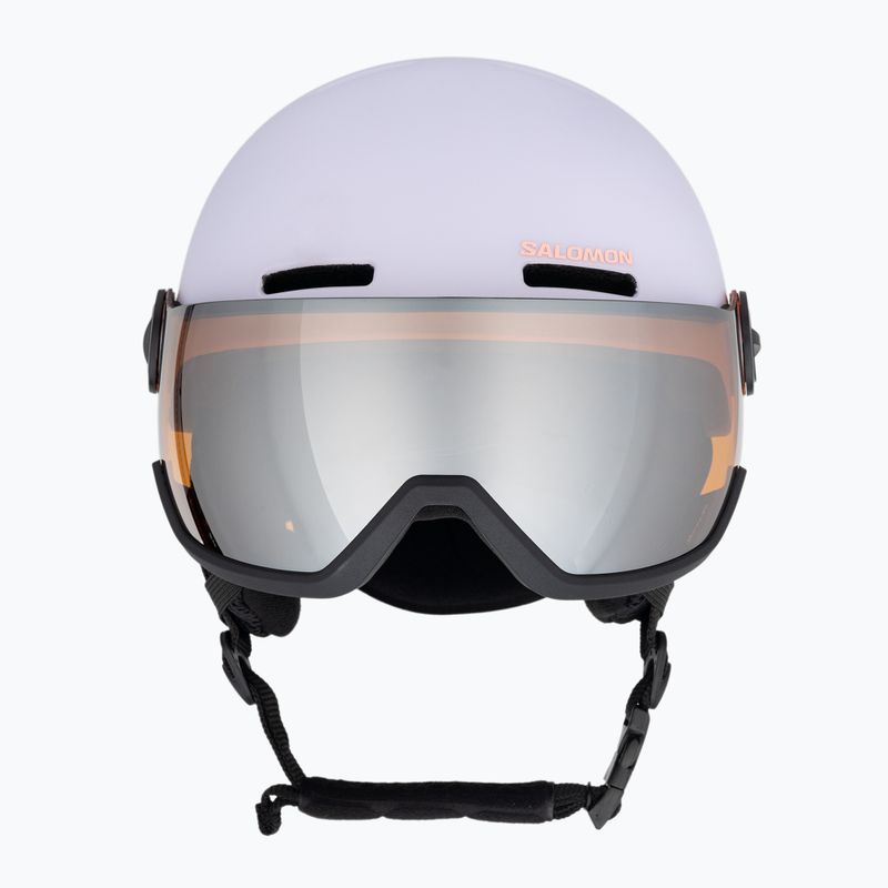 Casco da sci per bambini Salomon Orka Visor S2 evening haze 2