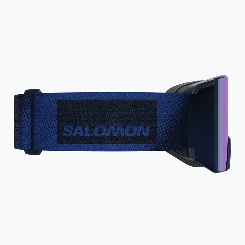 Salomon S/View occhiali da sci vestito blu/blu medio 5