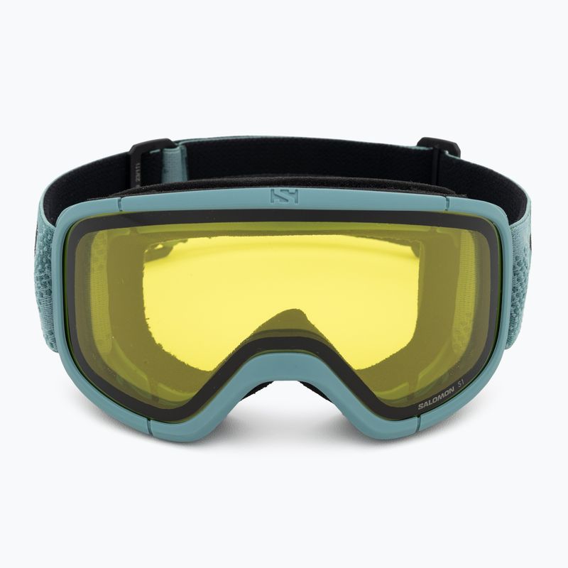 Salomon Lumi Flash atlantic blues/flash yellow occhiali da sci per bambini 2