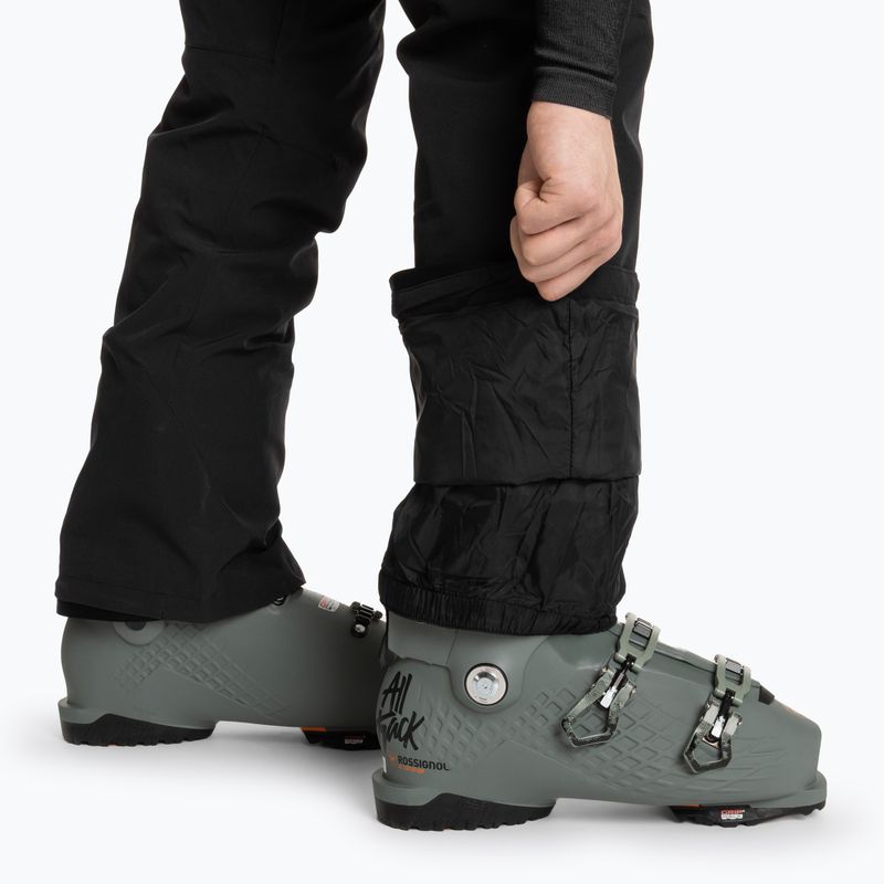 Pantaloni da sci Salomon Edge nero profondo da uomo 6