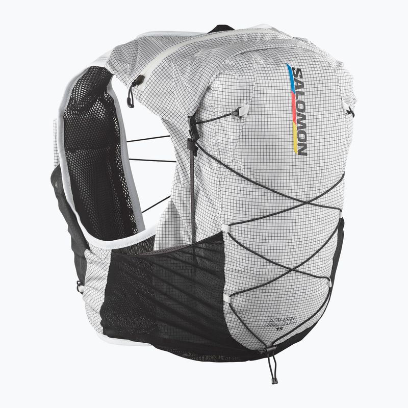 Zaino da corsa Salomon Advance Skin Cross Season Race 15 l white/black 2