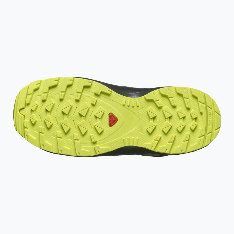 Salomon XA Pro V8 Mid CSWP scarpe da trekking per bambini nero/verde lichene scuro/y 14