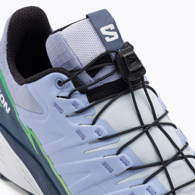 Scarpe da corsa Salomon Thundercross heather/flint stone/charlock da donna 9