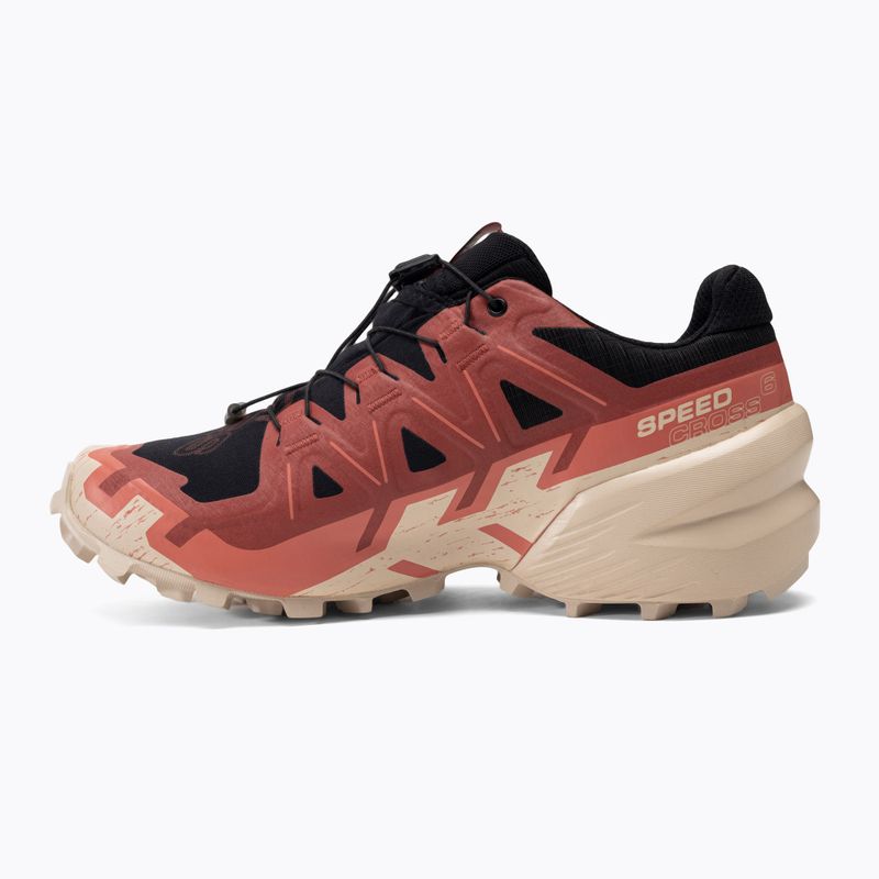 Scarpe da corsa da donna Salomon Speedcross 6 GTX nero/cow hide/faded rose 3