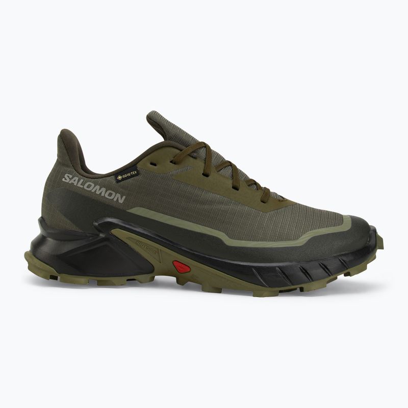 Scarpe da corsa da uomo Salomon Alphacross 5 GTX oliva notte/nero 2