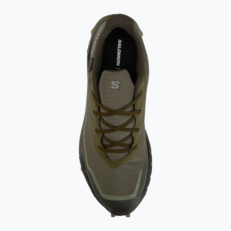 Scarpe da corsa da uomo Salomon Alphacross 5 GTX oliva notte/nero 5