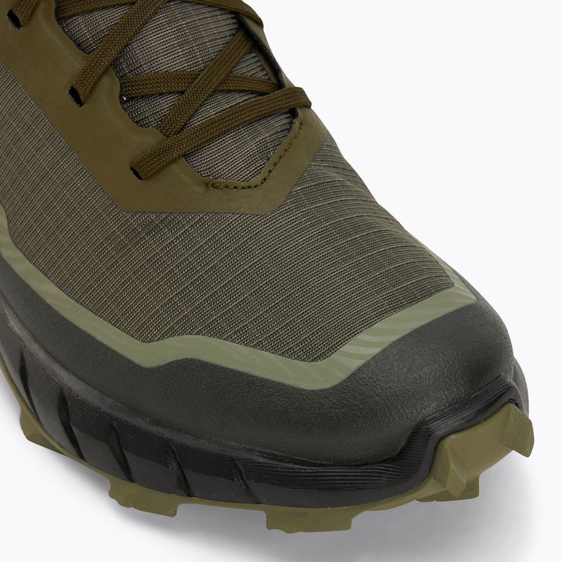 Scarpe da corsa da uomo Salomon Alphacross 5 GTX oliva notte/nero 7