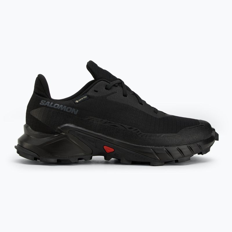 Scarpe da corsa da donna Salomon Alphacross 5 GTX nero/nero/ebano 2