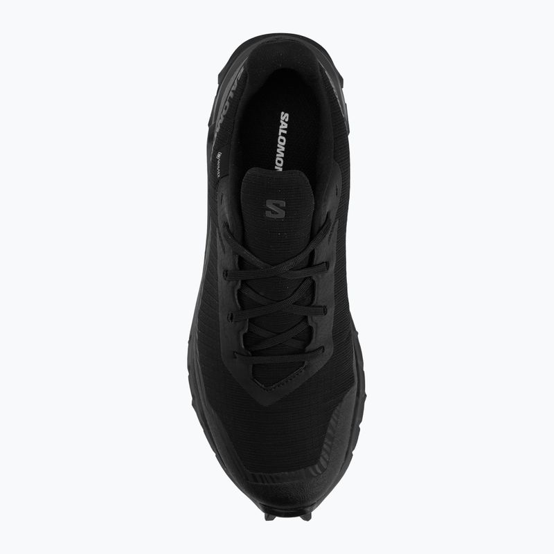 Scarpe da corsa da donna Salomon Alphacross 5 GTX nero/nero/ebano 5