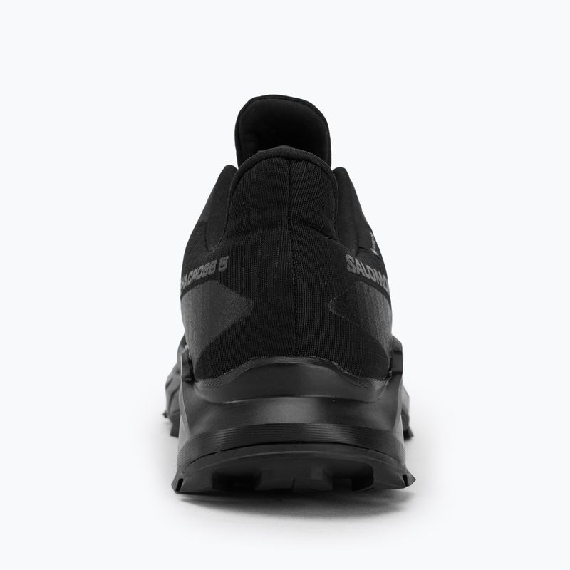 Scarpe da corsa da donna Salomon Alphacross 5 GTX nero/nero/ebano 6