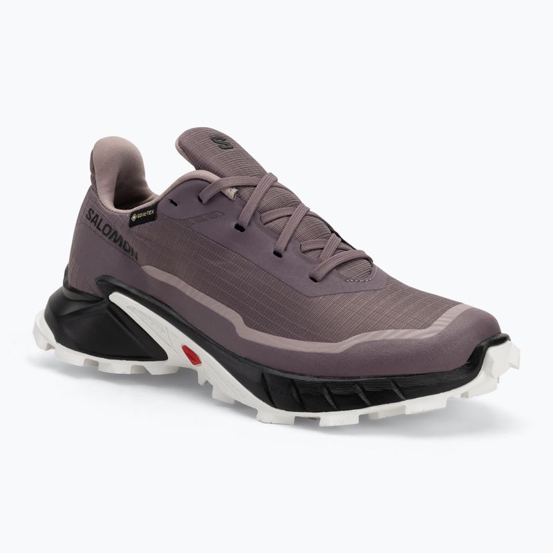 Salomon Alphacross 5 GTX scarpe da corsa donna moonscape/nero/bianco