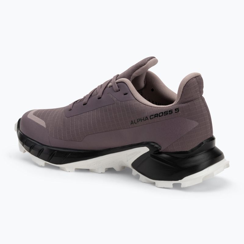 Salomon Alphacross 5 GTX scarpe da corsa donna moonscape/nero/bianco 3