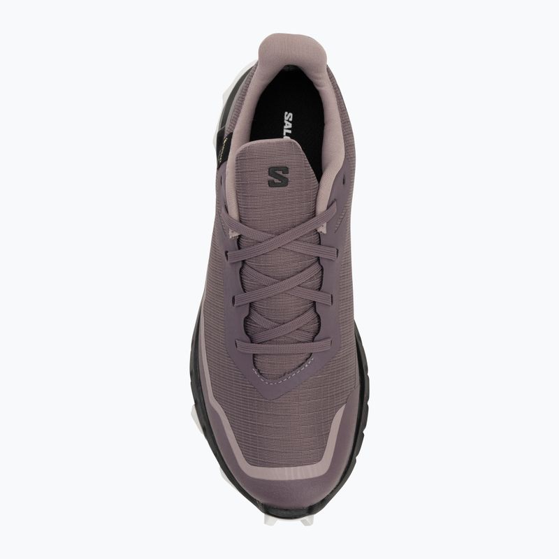 Salomon Alphacross 5 GTX scarpe da corsa donna moonscape/nero/bianco 5