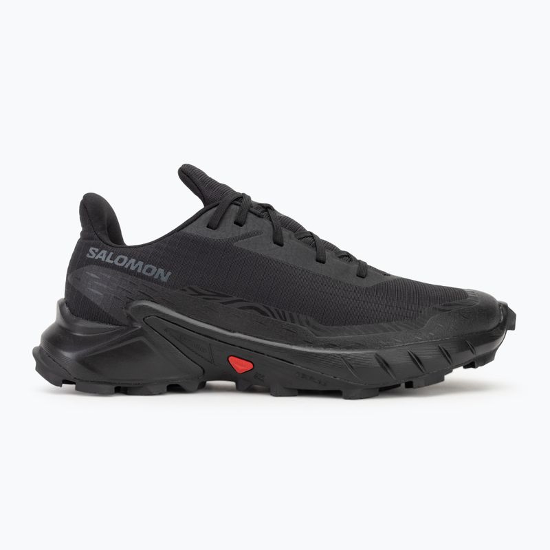 Scarpe da corsa da donna Salomon Alphacross 5 nero/nero/ebano 2