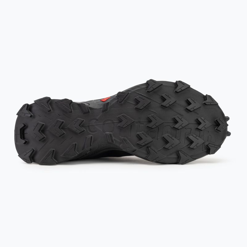 Scarpe da corsa da donna Salomon Alphacross 5 nero/nero/ebano 4