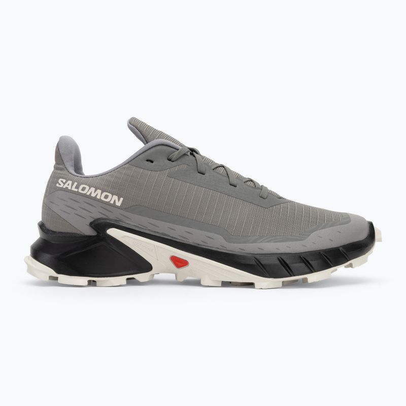 Scarpe da corsa Salomon Alphacross 5 peltro/nero/ghost da uomo 2