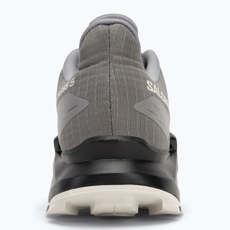 Scarpe da corsa Salomon Alphacross 5 peltro/nero/ghost da uomo 6