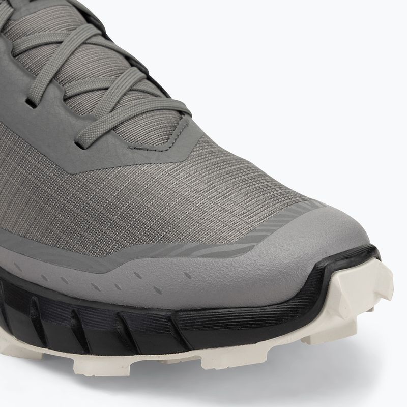 Scarpe da corsa Salomon Alphacross 5 peltro/nero/ghost da uomo 7