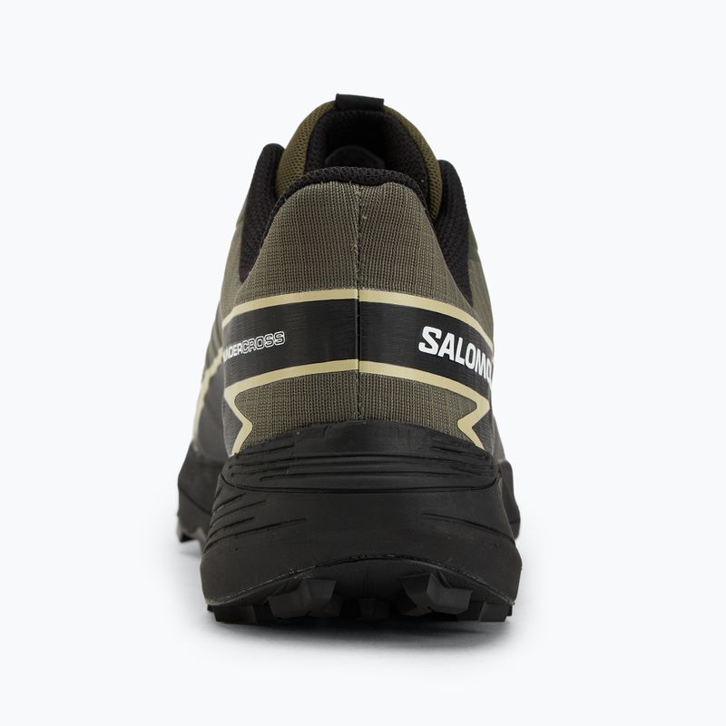 Salomon Thundercoss GTX scarpe da corsa da uomo notte d'oliva/nero/alfa 6