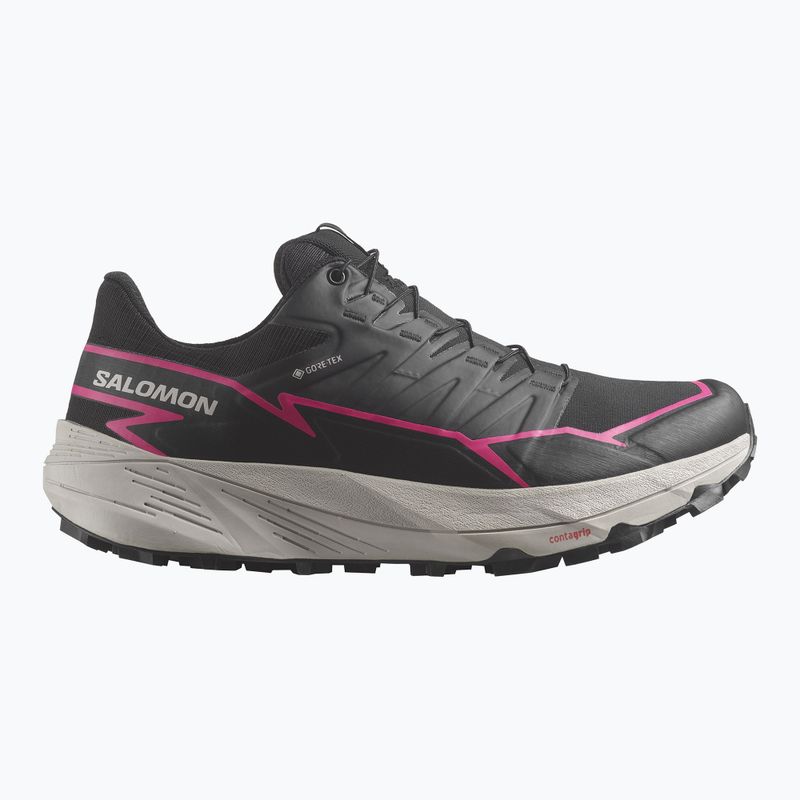 Salomon Thundercoss GTX scarpe da corsa da donna nero/nero/rosa